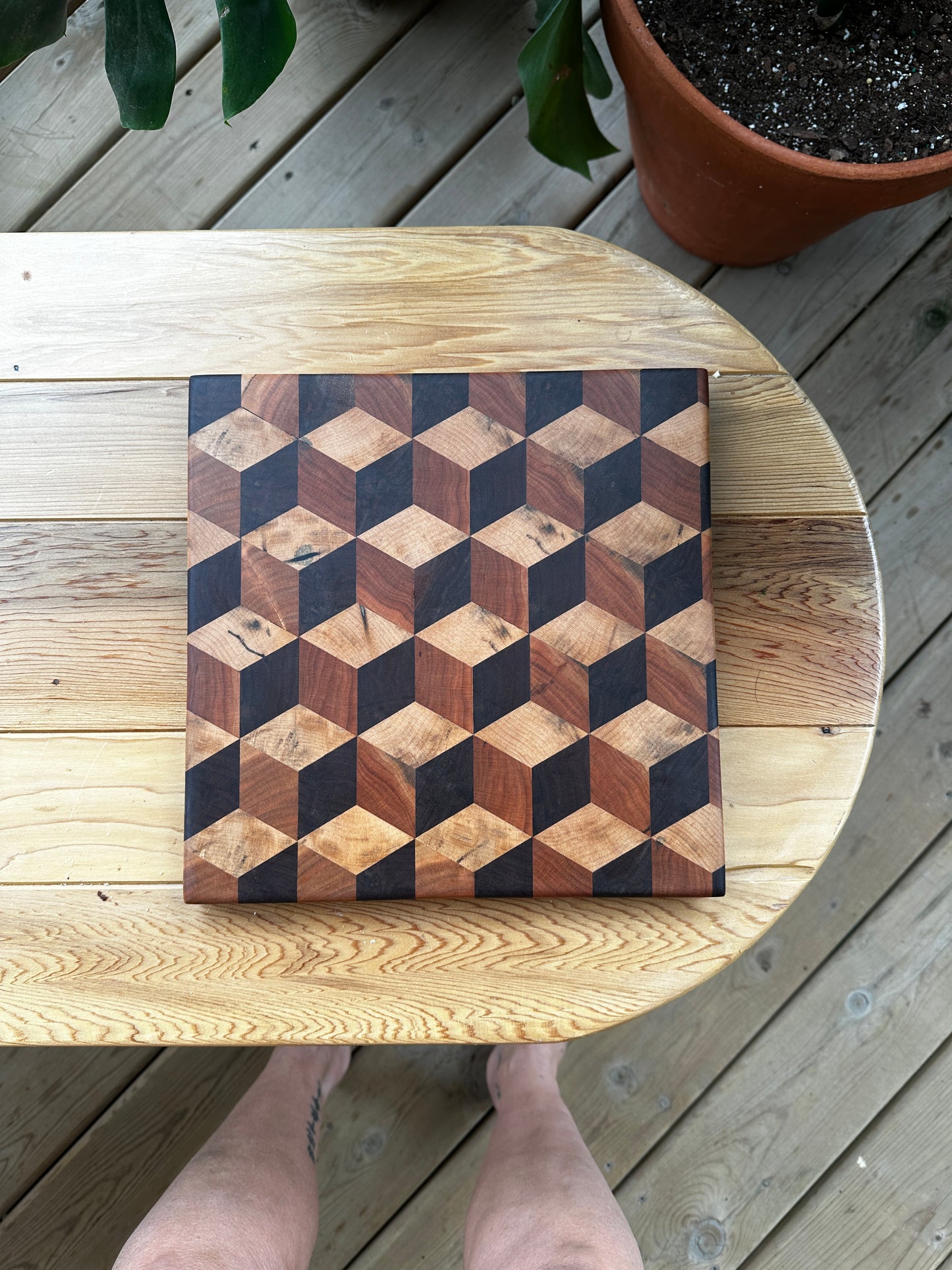 "Escher" Cutting Board