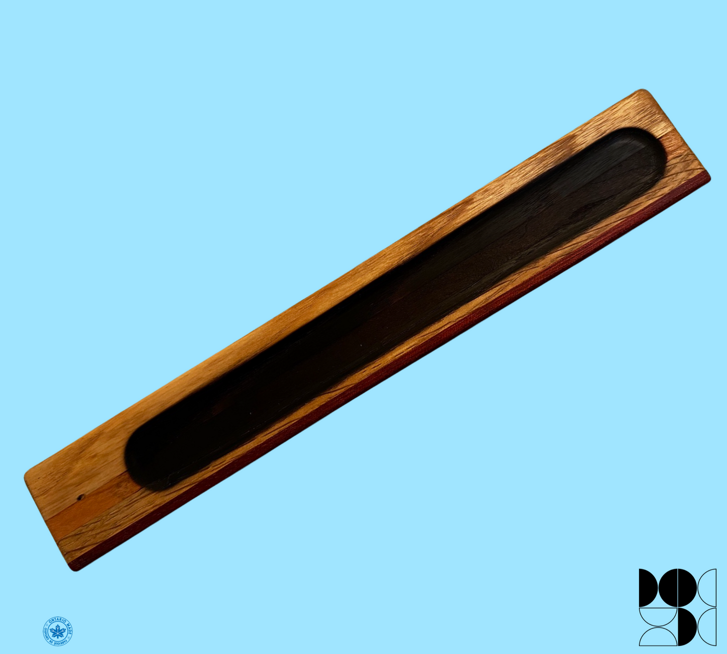 Incense Holder made from different types of wood.