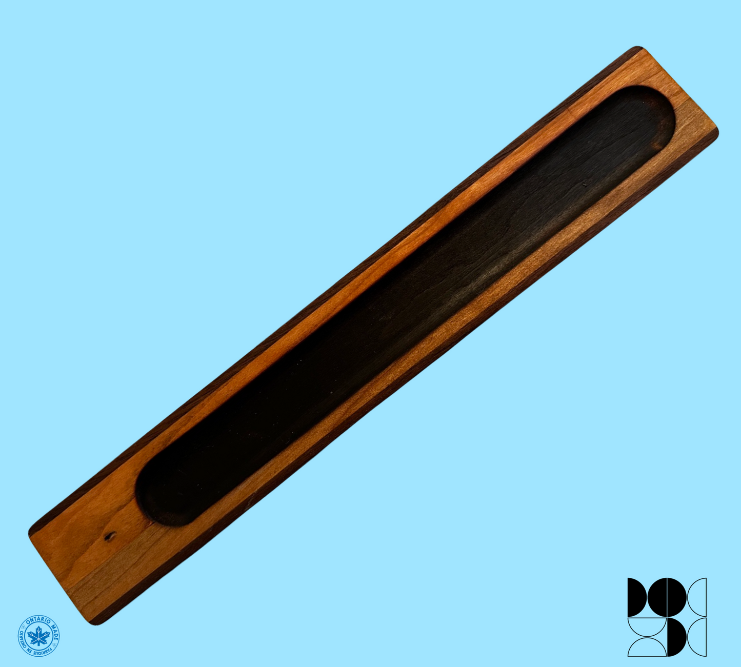 Wood Incense holder made from different types of wood