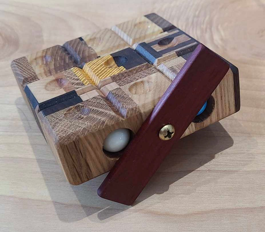Travel Tic-Tac-Toe End Grain Edition