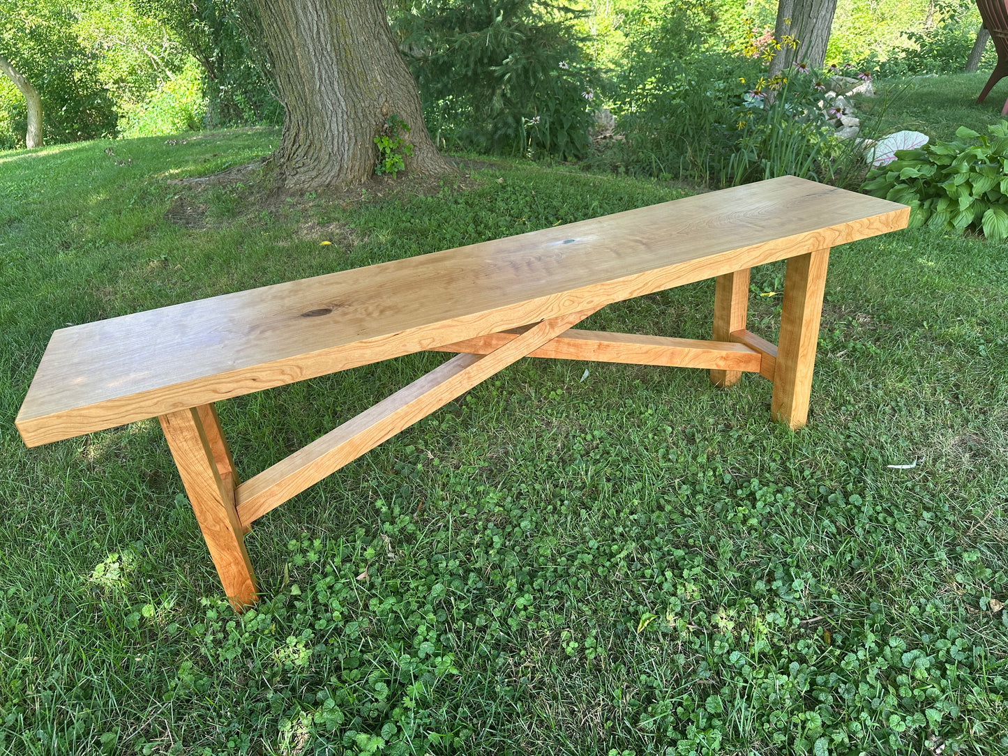 Solid Cherry Bench