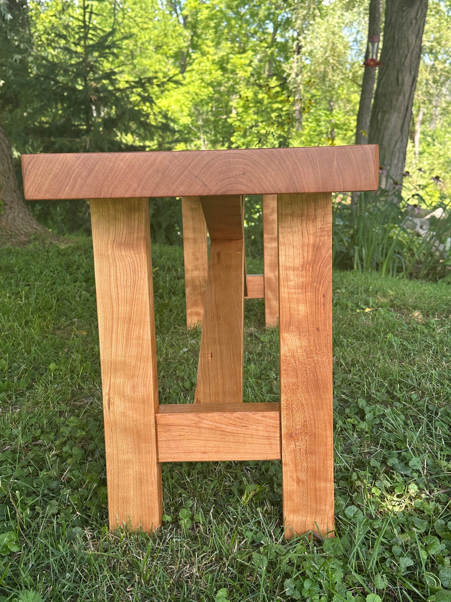 Solid Cherry Bench