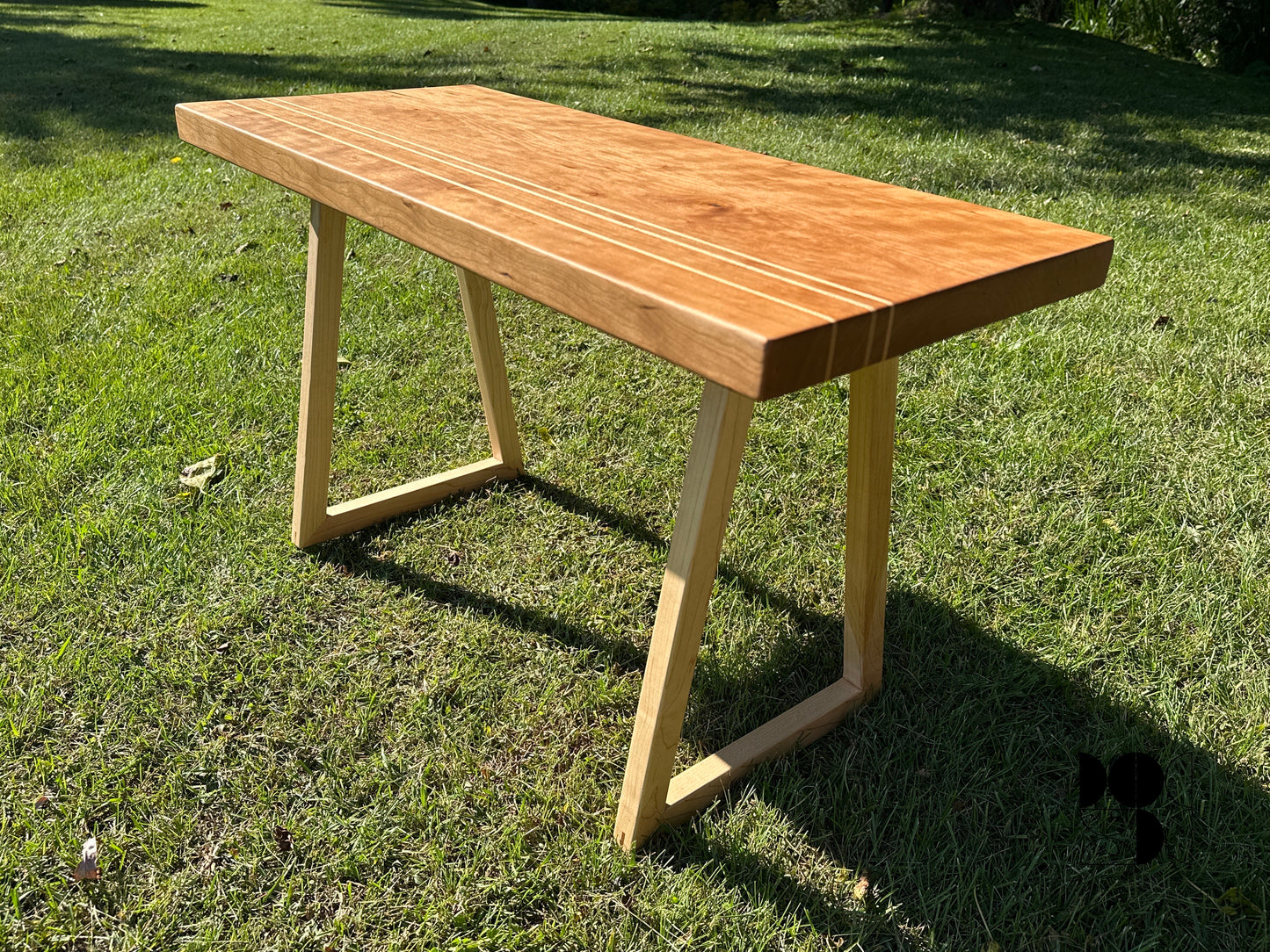 Cherry and Maple Coffee Table