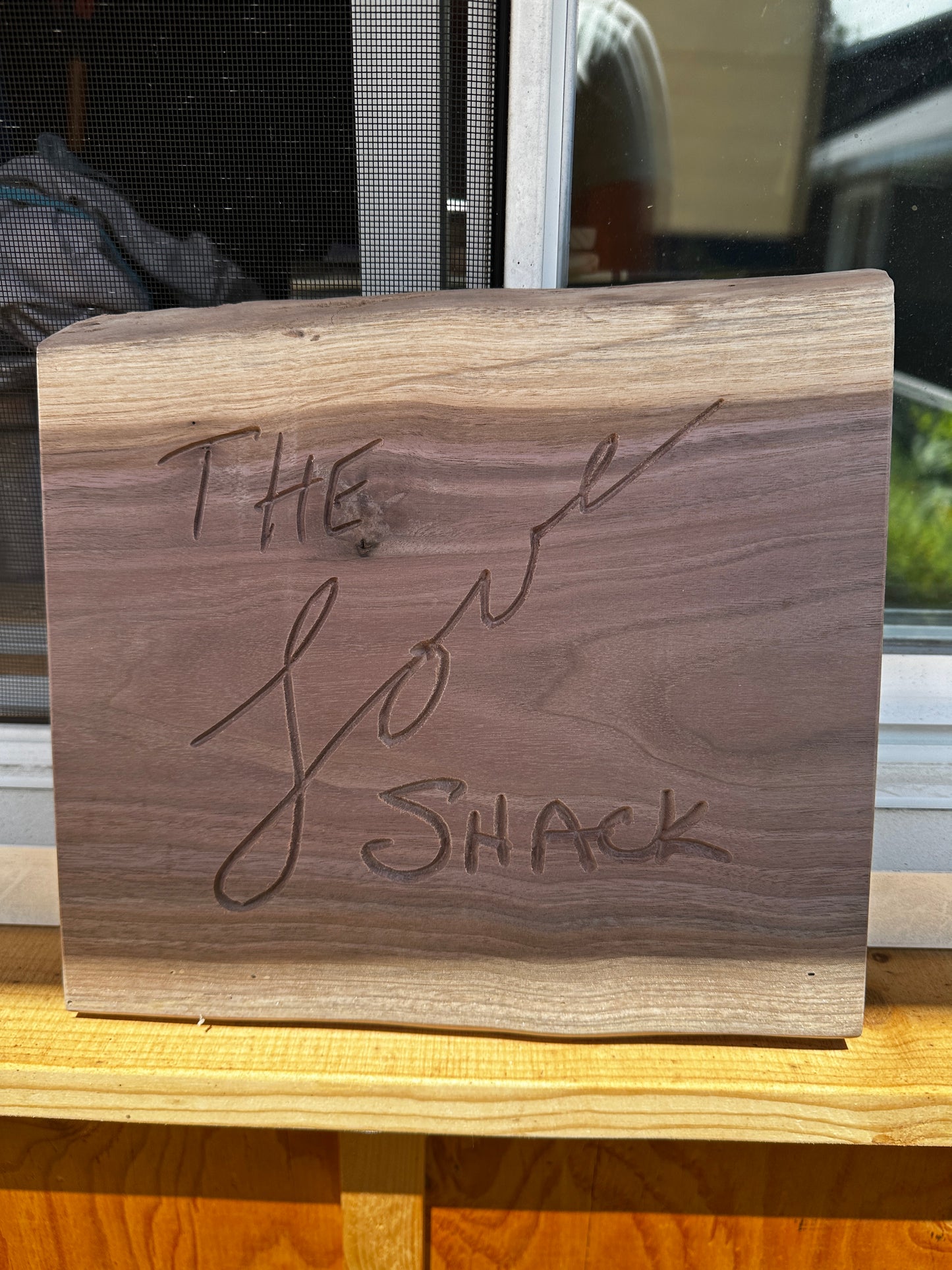 “The Love Shack” signature sign