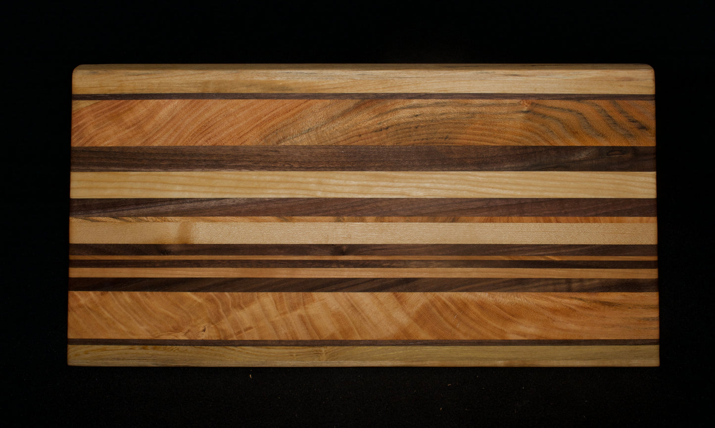 striped, oak, ash, black locust, maple, walnut ,honey locust,
