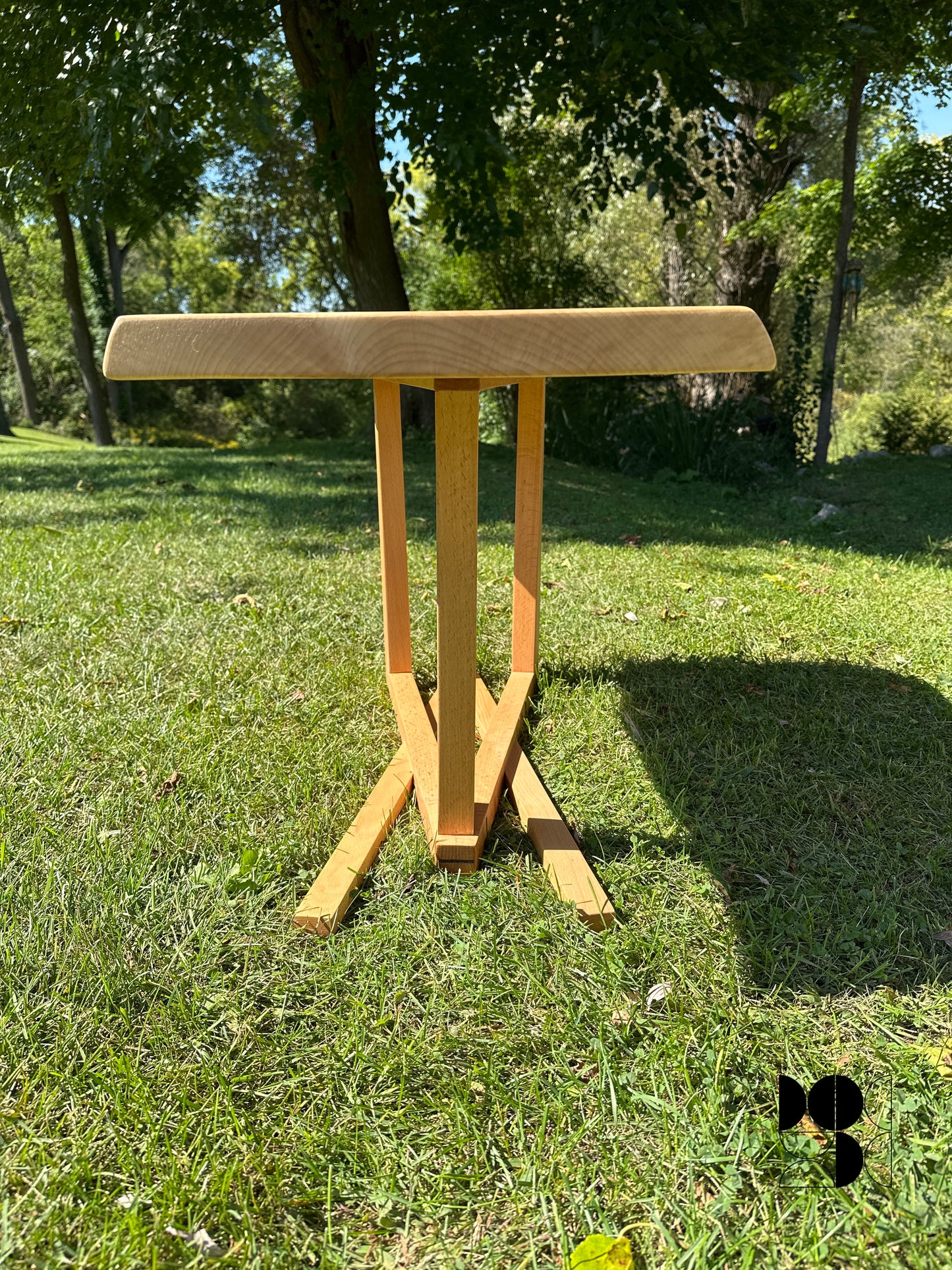 Maple Burl Table