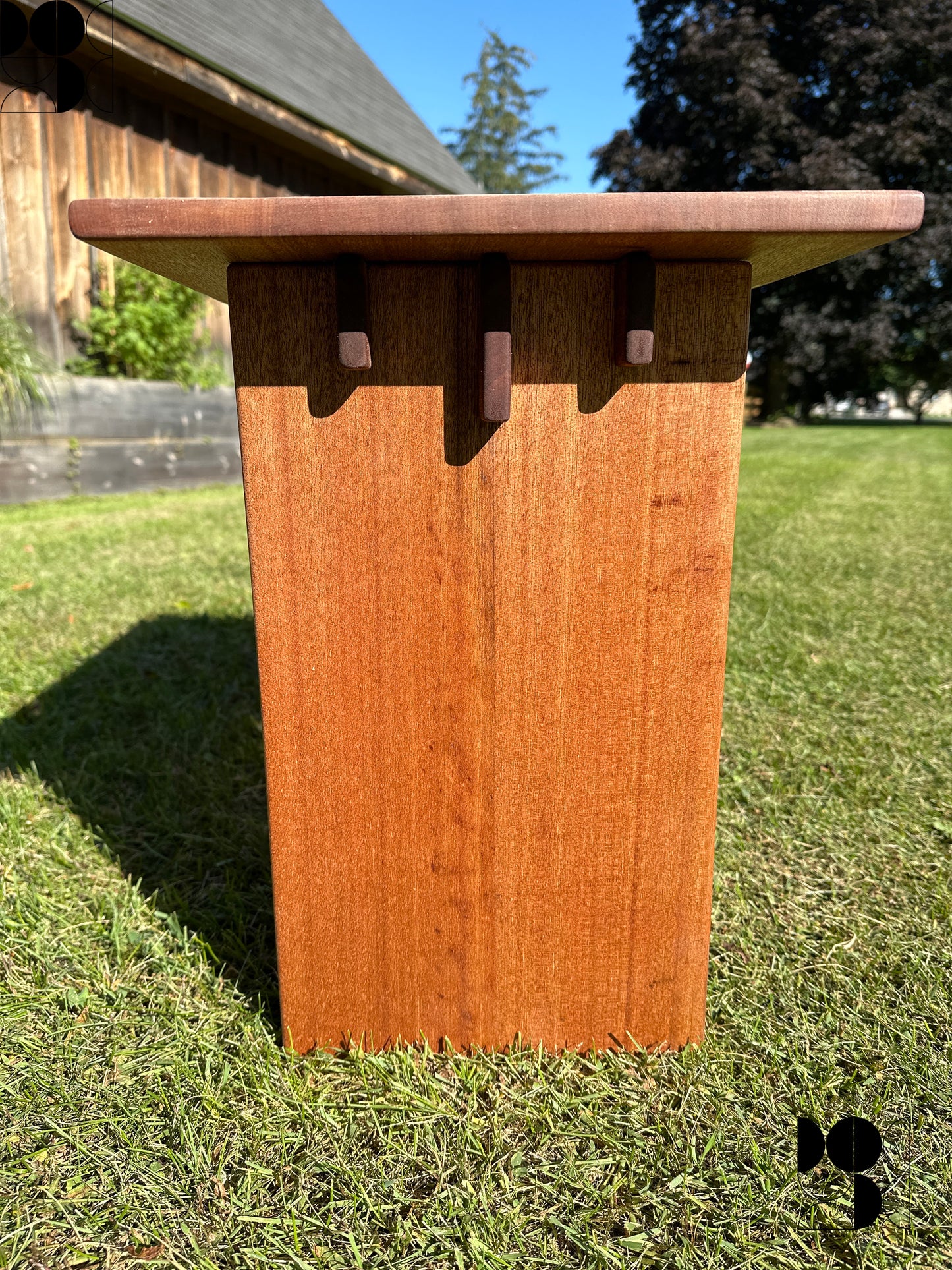 Quarter Sawn Mahogany Table