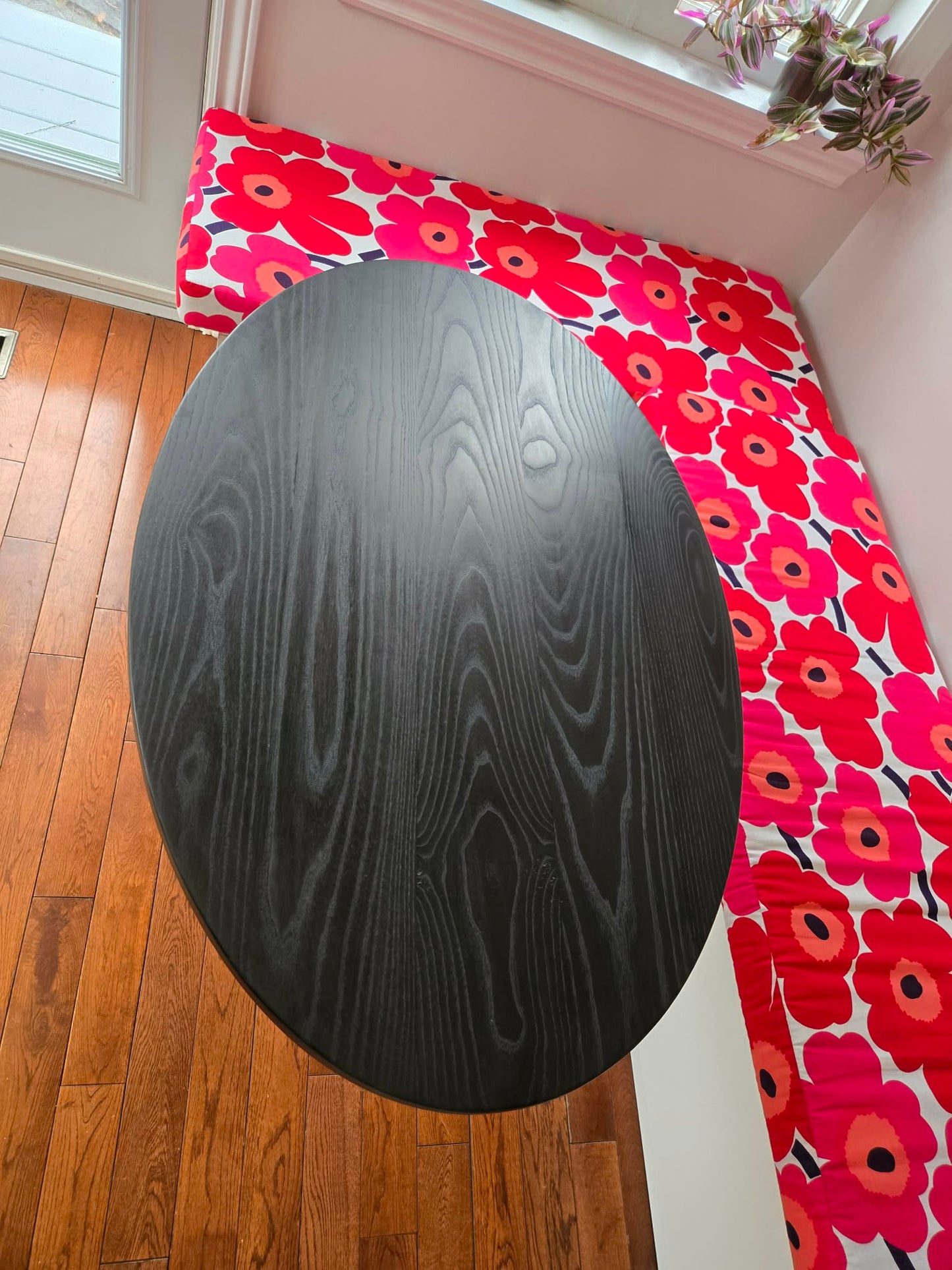 Custom Ash Table with Black Rubio